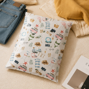 Buste Postali in Polietilene Riciclato Certificato GRS, Sacchetti per Spedizioni Personalizzati, Buste per Marchi di Abbigliamento Sostenibile - Product Image 1