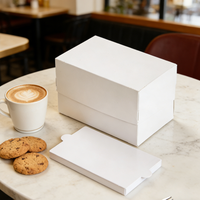 Yiyu, Marque à succès rapide : Boîte de pâtisserie pour desserts, gâteaux rectangulaires en tranches, mousse mille-feuilles et tranches de gâteau basque