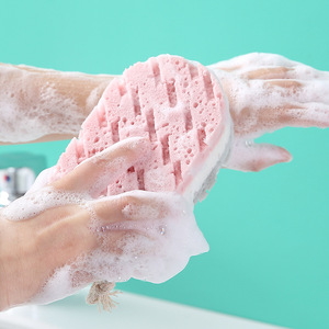 Zenidoo Brosse de douche exfoliante moderne en silicone, éponge naturelle pour éliminer les peaux mortes chez les adultes - Product Image 3