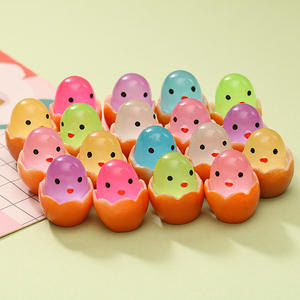 ของตกแต่งเรซิ่นรูปสัตว์การ์ตูน 3 มิติ สเตอริโอ เรืองแสง เป็นมิตรกับสิ่งแวดล้อม วาดด้วยมือ ของขวัญชิ้นเล็กๆ สำหรับเด็ก งานประดิษฐ์เครื่องประดับเรซิ่น คริสต์มาส - Product Image 3