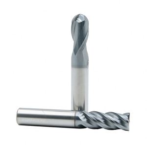 4 флейты HRC68 карбидная квадратная Концевая фреза Вольфрамовая сталь неравная спиральная фреза с ЧПУ 1-20 мм для нержавеющей стали - Product Image 6