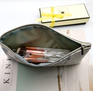 Brochas de maquillaje Juego de brochas de maquillaje de mármol profesional Cerdas sintéticas naturales suaves Tubo de aluminio grueso Almacenamiento personalizado <span class=keywords><strong>Cas</strong></span> - Product Image 6