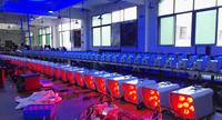 Éclairage de scène couleur pleine WDMX Led MINI 6x18w Alimenté par batterie Led Par Spotlights Led Light Uplight
