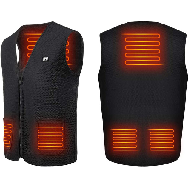 Heating Vest Usb Charging Heated Warm Vest Fever Suit Outdoor Thermal Clothing Heated Jacket