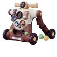 2023 gros éducation Intelligence pousser poignée marche apprentissage multifonctionnel bébé marchette jeune enfant voiture