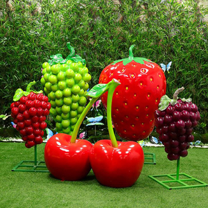 Fungo Decorativo Personalizzato in Fibra di Vetro per Giardino/Decorazione a Forma di Fungo/Scultura Grande di Funghi in Resina per Esposizione in Centri Commerciali - Product Image 6