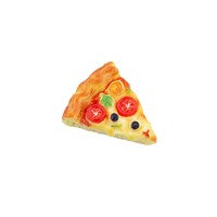 Aanpasbare pizzapuntjes hars cabochons 22*27mm mini voedselcharms DIY knutselwerkjes feestdagen Halloween Thanksgiving kinderspeelgoed
