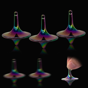 <span class=keywords><strong>2025</strong></span> New <span class=keywords><strong>Hot</strong></span> Movie Totem kim loại con quay hồi chuyển bạc tay quay Top đầu ngón tay nhỏ Cyclone Con quay hồi chuyển ngón tay áp lực phát hành đồ chơi - Product Image 4