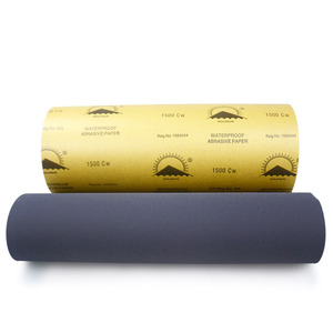 ม้วนกระดาษทรายซิลิกอนคาร์ไบด์320ทนทานใช้งานหนักสำหรับการเจียรดุดันคานเหล็กขนาดใหญ่ผ้าก่อสร้างสะพาน - Product Image 4