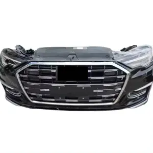 Originele Gebruikte Voorbumper Montage En Auto Koplamp Assemblage Onderdelen Voor Audi A6 C8 Originele Auto-Accessoires