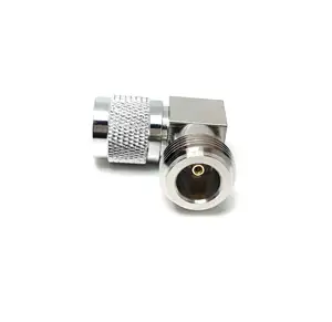 TNC Male Plug Right Angle Coax Connector To N Female Jack Rf Adapter