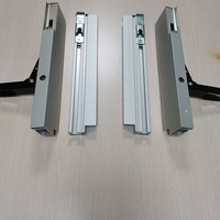 Système de verrouillage pour panneau latéral de camion, supports de plateau, charnière de fermeture, pilier en aluminium