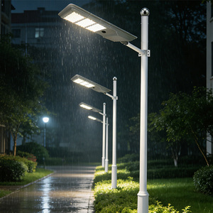 Farola Solar con Panel Solar de Polisilicio LED de Alto Brillo, Impermeable IP65, Montaje en Pared Exterior, Larga Duración - Product Image 2