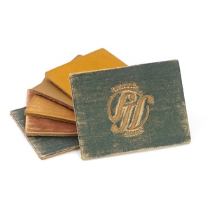 Étiquette en cuir personnalisée avec logo, véritable cuir embossé, patch personnalisé pour sacs, sacs à main, vêtements - Product Image 5