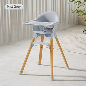 Silla Alta para Bebé de Plástico OEM Barata, 3 en 1, Silla de Alimentación de Lujo de PP, Sillas de Comedor Sólidas para Niños en Existencia - Product Image 2