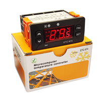 Thermostat numérique intelligent de contrôle de température ETC-974 (-50~110) pour congélateur et incubateur, contrôleur IP65, 485 OEM ODM
