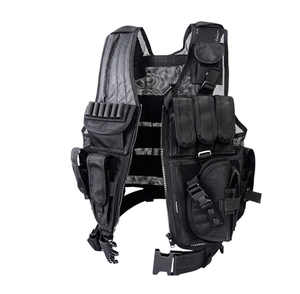 DFV02 - Uniformes de Verano para Hombres de Seguridad, Chaleco Táctico Transpirable de Camuflaje para Entrenamiento de Combate CS al Aire Libre - Product Image 2