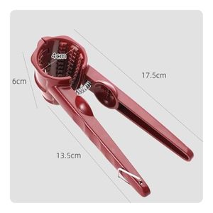 <b>Nutcracker</b> <b>Nutcracker</b> Easy Cracking Nuts Aluminium Cup Shaped Multifunctional Pecan Walnut Pliers Opener Tool Red - Product Image 4