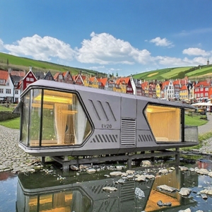 Vente Flash : Maison Mobile en Aluminium, Habitation Préfabriquée Intelligente, Capsule Spatiale Compacte - Product Image 1