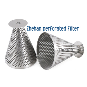 Filtro temporal cónico perforado de acero inoxidable 304 - Product Image 3
