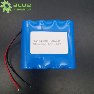 18650-4S 2P Prismático Recargable 18650 Li Ion 14,8 V <span class=keywords><strong>15V</strong></span> Batería 5000mAh 16,8 V Batería - Product Image 2