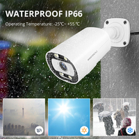 Système de caméra NVR PoE Techage 16 canaux H.265 Full Color HD 5MP, kit de caméra de sécurité domestique