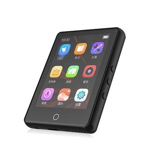 Lecteur MP3 à écran tactile complet avec boutons latéraux, lecteur de musique portable sans fil BT 5.1, son HiFi sans perte pour les études des étudiants - Product Image 1