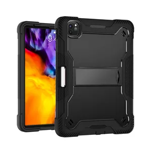 Casing Ponsel Robot Anti Guncangan, Casing Penutup Penuh 360, Anti Guncangan, Pelindung Tablet untuk iPad 11 Pro 2021 Anak-anak