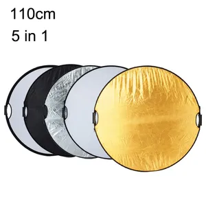 Hot Selling Selens 110cm Round 5 in 1 Folding Reflector Board