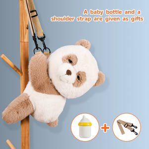 สร้างบริษัท Yue Ai Papa Panda eyeblink ตุ๊กตาของเล่นผ้ากำมะหยี่แบบครอสบอดี้<span class=keywords><strong>แพนด้า</strong></span>การ์ตูนอะนิเมชั่นตุ๊กตา - Product Image 1