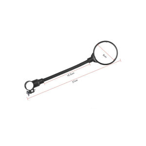Miroir de vélo rotatif et réglable, grand angle, rétroviseur convexe antichoc universel pour vélo - Product Image 5