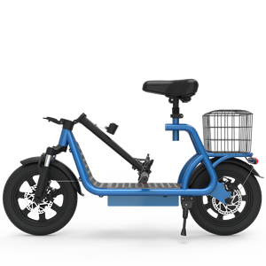 Scooter Eléctrico X12 Azul de 12 Pulgadas, Bicicleta de Reparto de Alimentos de Largo Alcance, Plegable, de Alta Velocidad, X12 - Product Image 6
