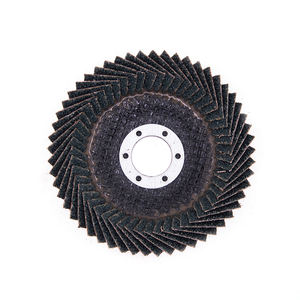 Utensili Abrasivi Disco a Lamelle Stile Coppa in Zirconia 4,5 Pollici P40 P60 P80 per Levigatura di Metalli <span class=keywords><strong>Non</strong></span> Ferrosi e Acciaio Inossidabile - Product Image 1