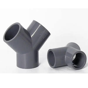 Raccords de tuyauterie d'alimentation en eau <span class=keywords><strong>PVC</strong></span> <span class=keywords><strong>Y</strong></span> Tee raccord coudé en <span class=keywords><strong>pvc</strong></span> - Product Image 5