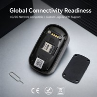 Traceur GPS et Beidou intelligent et étanche pour animaux de compagnie avec fonction anti-perte pour chiens, compatible Android/iOS