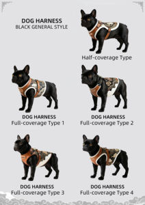 Arnés para Perros con Logotipo Personalizado OEM de Proveedor de Mascotas, Arnés Ajustable de Cuero Premium para Cachorros y Perros Teddy - Product Image 2