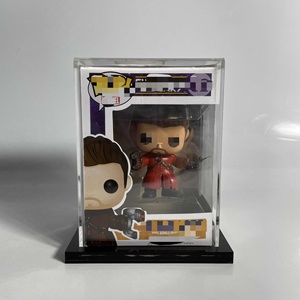 Wholesale Custom LED Acrylic Display Case Clear Protector Box for 4 Inch Funko Vinyl Figures - Product Image 1