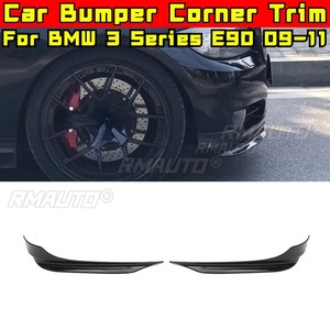 Car Front Bumper Splitter Diffuser Body Kit For BMW 3 Series E90 2009-2011 F Style Bumper <b>Protector</b> <b>Corner</b> Trim Car Accessories - Product Image 2