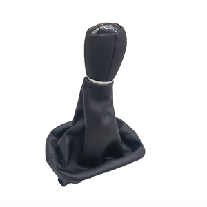Vente en gros usine Levier de vitesses de voiture en cuir noir avec soufflet compatible avec Seat Toledo 2 <span class=keywords><strong>Leon</strong></span> 1 Mk1 6s - Product Image 5