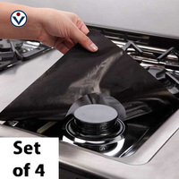 0.2mm, revêtement supérieur de poêle de Camping, brûleur de gril, protection supérieure de cuisinière à gaz, usine personnalisée, couverture de cuisinière à gaz bon marché