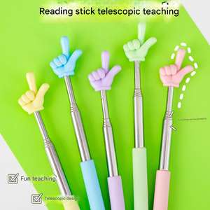 花山旗可爱儿童阅读指挥棒加长杆教学指针棒课堂使用促销商务礼品 - Product Image 3