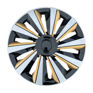 <span class=keywords><strong>Copricerchi</strong></span> e Tappi per Pneumatici Universali in Plastica ABS Cromata <span class=keywords><strong>da</strong></span> 13, 14, <span class=keywords><strong>15</strong></span>, 16 Pollici con Installazione a Scatto Marca RF - Product Image 3
