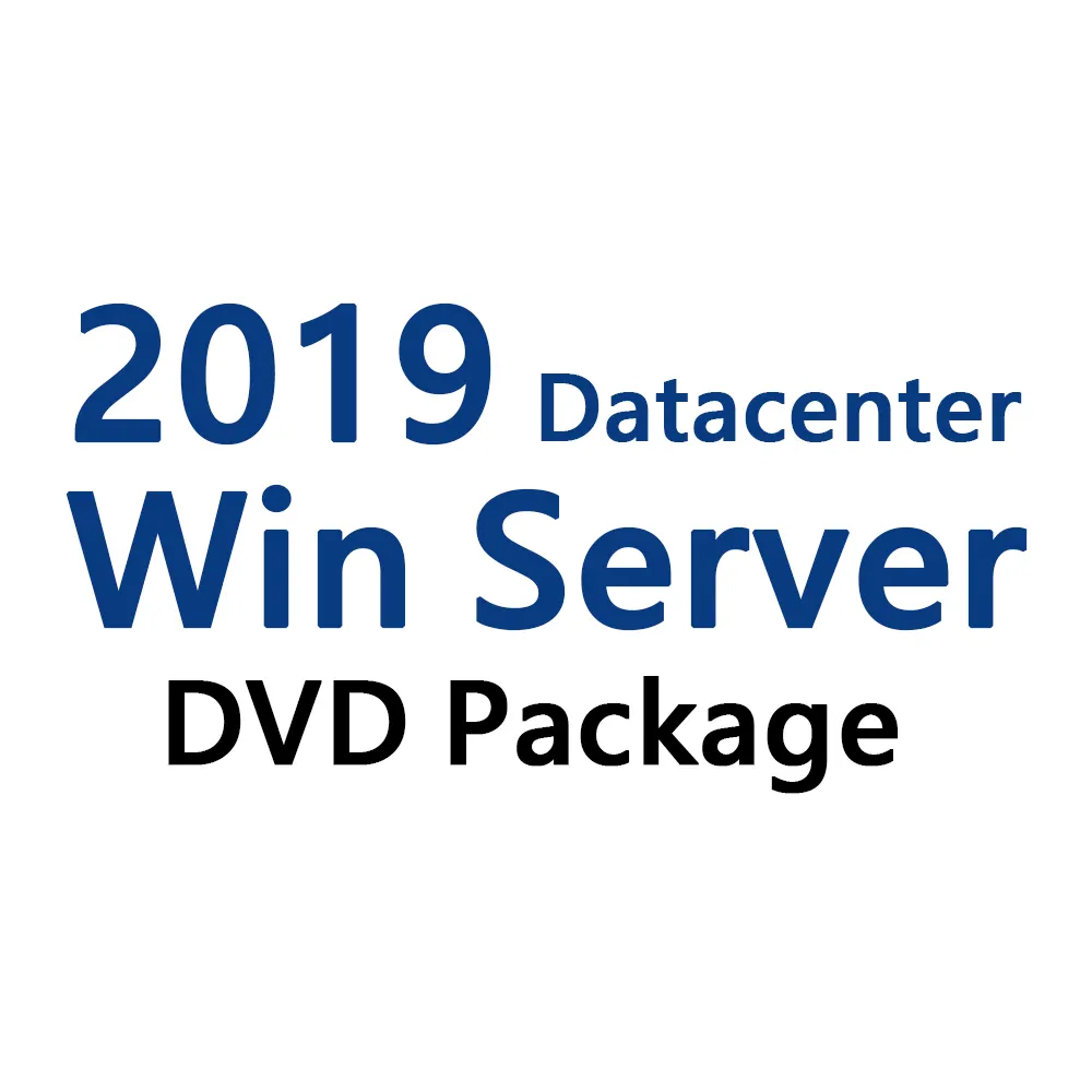 Win Server 2019 Datacenter Dvd Volledige Pakket 100% Online Activering Win Server 2019 Data Dvd 6 Maanden Gegarandeerd Snelle Verzending