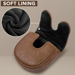 Housse de tête de club de <span class=keywords><strong>golf</strong></span> en cuir PU gaufré façon alligator, housse de putter de <span class=keywords><strong>golf</strong></span> de qualité supérieure - Product Image 1