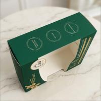 Boîte d'emballage en papier enduit imperméable de luxe personnalisée pour gel douche, impression de logo, voyage