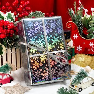 Customizable gift <b>wrapping</b> <b>paper</b> Silver laser cut snowflake gift <b>wrapping</b> <b>paper</b> With back cutting lines - Product Image 1