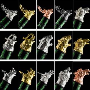 Tùy chỉnh rồng chai Spout Dispenser uống rượu pourer Silicone chirpy rượu đổ Spout đo động vật Stopper rượu pourer - Product Image 5