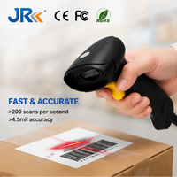 Escáner de Código de Barras Compacto JR C997H 1D con Cable, Sensor CCD 1500, Lector de Códigos de Barras USB Plug and Play, Imager Portátil para Logística
