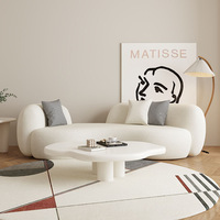 Ensemble de canapés modernes rectangulaires en bois massif avec accoudoirs, type inclinable, mousse haute densité, 20 ans d'expérience dans la fabrication de meubles, salon