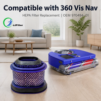 Filtre HEPA de remplacement pour aspirateur robot 970494-01, lavable à vie, conception en maille nid d'abeille, directement du fabricant